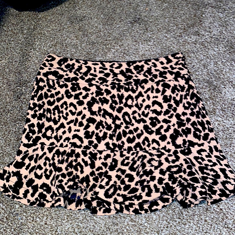 Cheetah Print Skirt